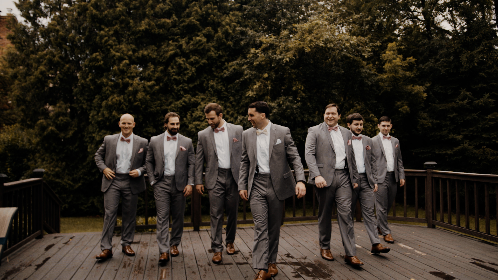 Groomsmen at a Royal Park Hotel Wedding